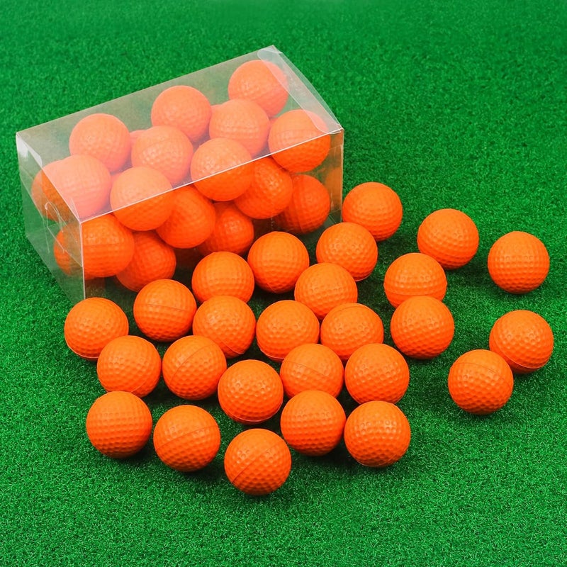 Bac-kitchen 40 Pack Foam Golf Practice Balls - Realistic Feel and Limited Flight Training Balls for Indoor or Outdoor - Image 1