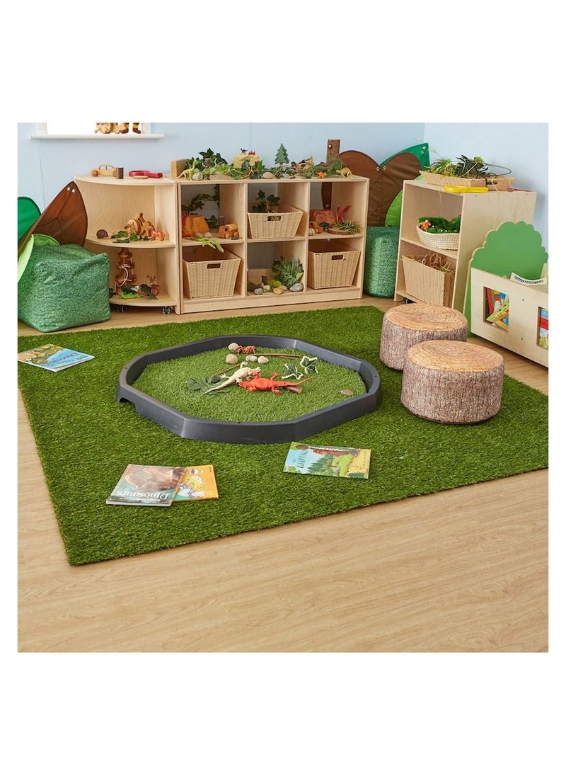 LINGWEI Artificial Grass Green Carpet Garden Lawn Landscape Balcony Synthetic Turf Thick Fake Mat Pet Pad 2x2m  - Image 2