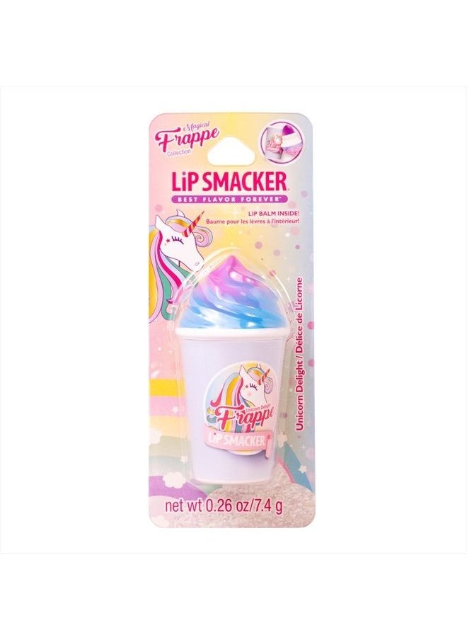Lip Smacker Frappe Cup Lip Balm, Unicorn, 1 Tube, Prevent Chapped Lips, 0.26 Ounce  - Image 2