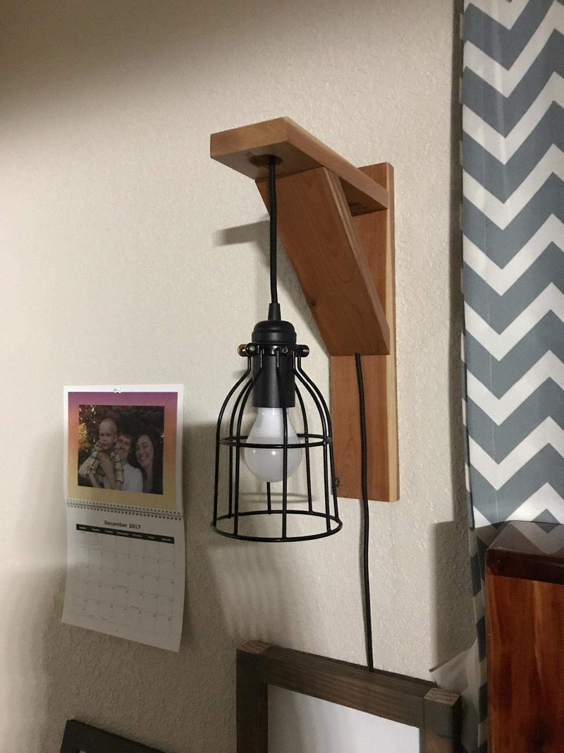 XIDING Farmhouse Vintage Industrial Metal Wire Cage, Old Open Style Lamp Guard Adjustable for Hanging Pendant Lighting, Perfect DIY Lamp Shade Replacement Accessories, Pack of 4. - Image 5