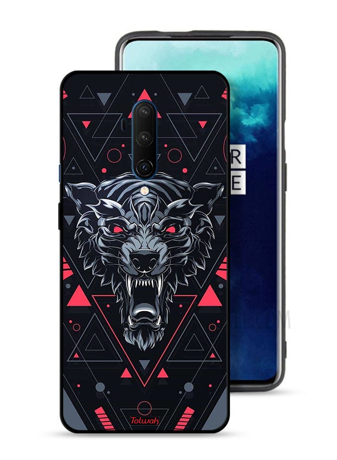 Tolwak غطاء حماية OnePlus 7T Pro مع تصميم الذئب المتحرك - Image 1