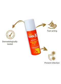 Super Cool X Antiseptic Burn Relief Spray 50 ML  - Image 3