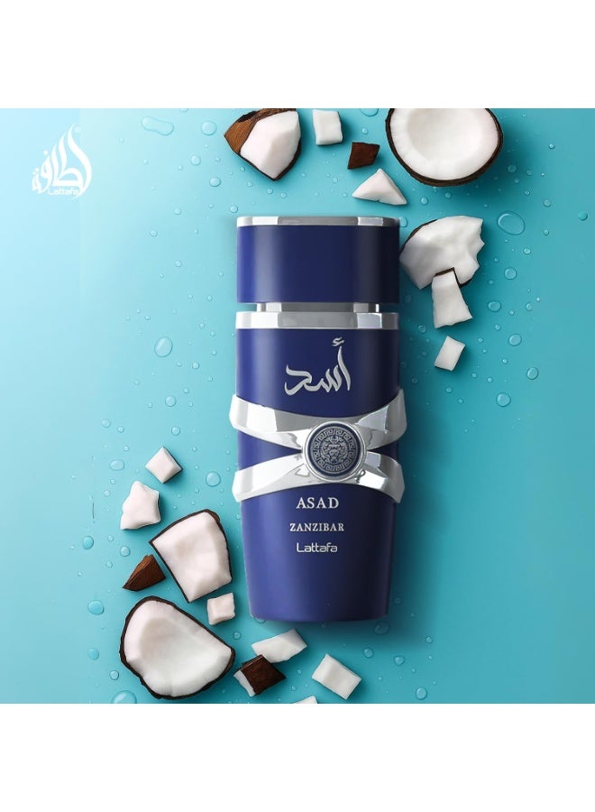 Lattafa Asad Zanzibar - Eau de Parfum for Men 100ML - Image 3