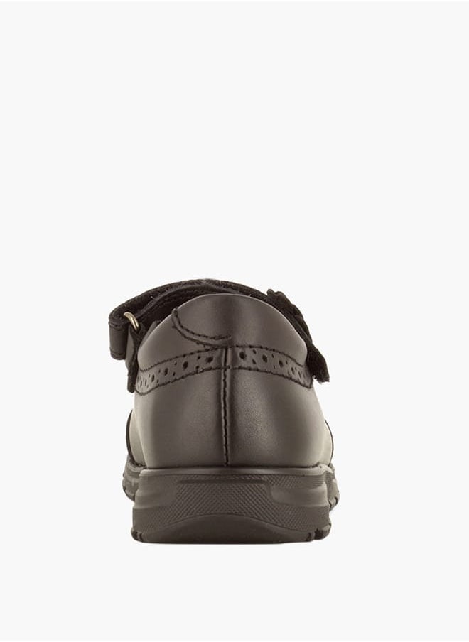 Pablosky - Girls' School Shoes with Buckle Closure and Strap Accent - Image 1