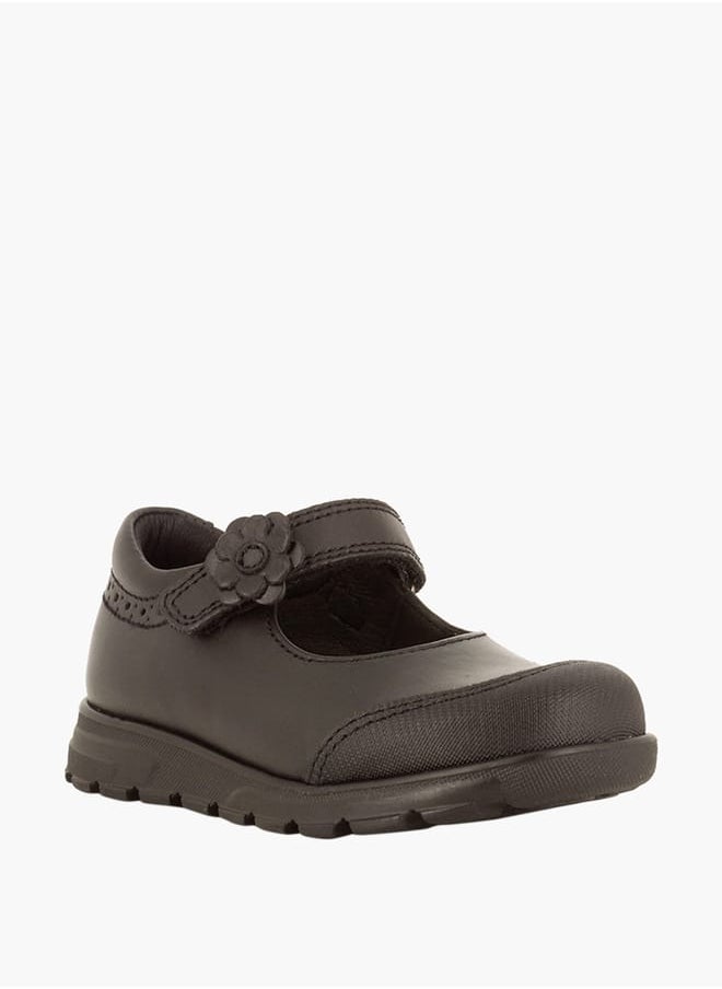 Pablosky - Girls' School Shoes with Buckle Closure and Strap Accent - Image 1