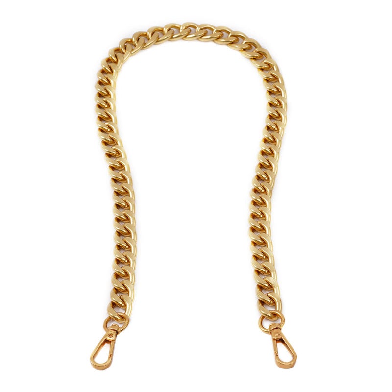 Xiazw Medium Size Fabulous Metal Shoulder Crossbody Purse Strap Replacement Bag Chain Accessories (26â€˜â€™, Antique Gold) - Image 1