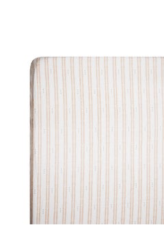 Crane BABY Babyezra Crib Sheet, Herringbone  - Image 3