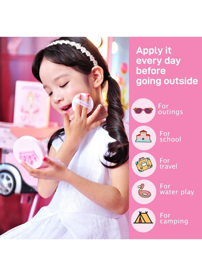 peach and وسادة شمسية معدنية للأطفال من بيش آند بيبي SPF50+ PA++++ (إعادة تعبئة) - Image 3