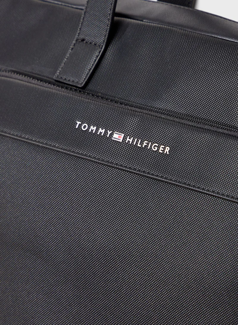 TOMMY HILFIGER Pique Slim Computer Bag