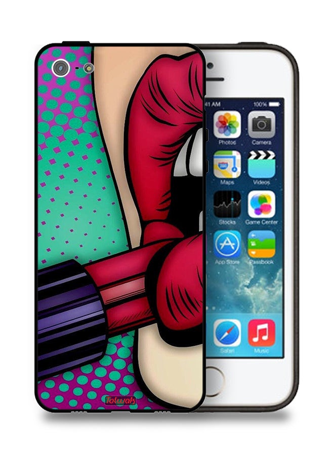 Tolwak Apple iPhone 5/5s/SE Protective Case Lipstick - Image 1