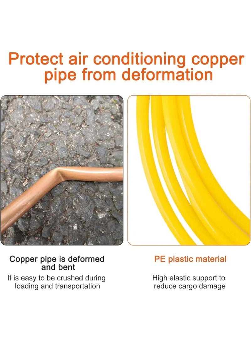 Professional HVAC Tube Bender Set, 4 Pcs Set AC Copper Pipe Bender 3/8,1/2, 5/8,3/4 inch (4m Lenght each size) - Image 2