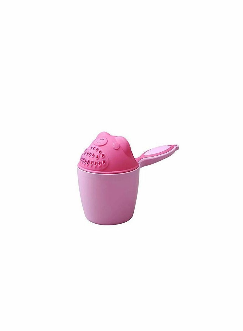 Baby Kids Cartoon Bear Bathing Cup Shower Shampoo Bailer Water Spoon Bath Wash - Image 1