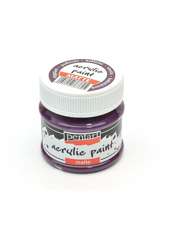 Pentart Acrylic paint matte 50 ml - eggplant