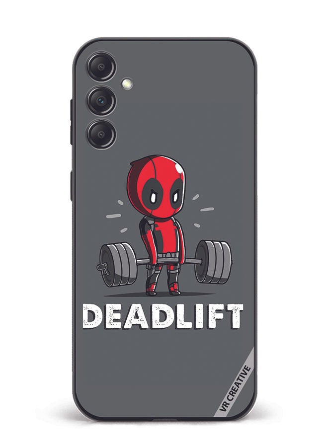 VR CREATIVE Protective Case Cover For Samsung Galaxy M14 Deadlift Design Multicolour - Image 1