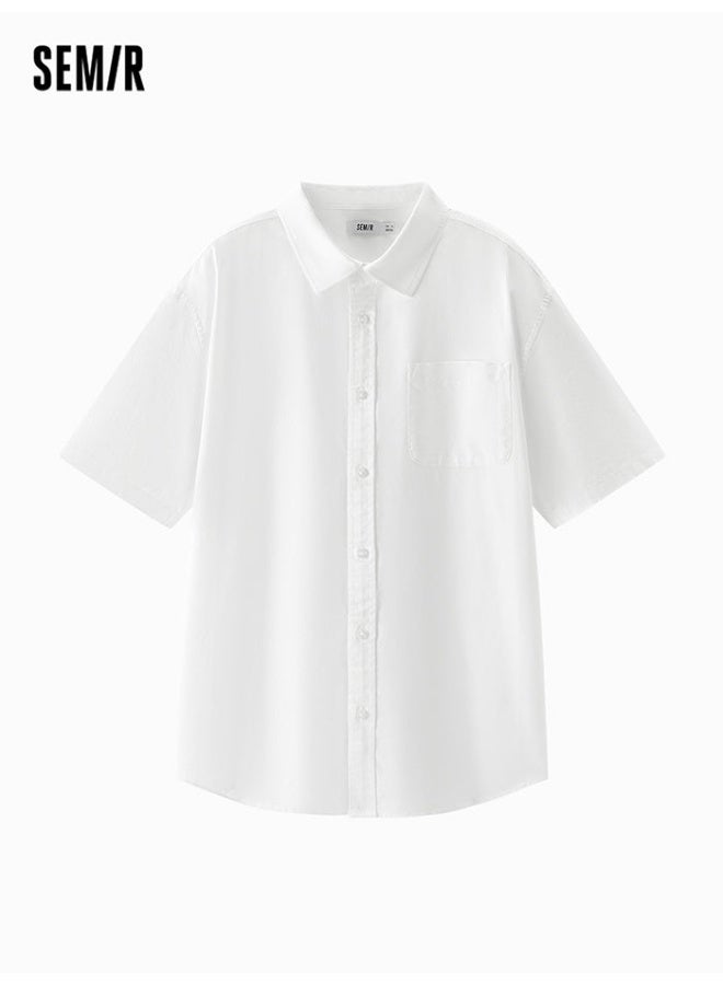 SEMIR Men's Solid Colored Shirt - Image 1