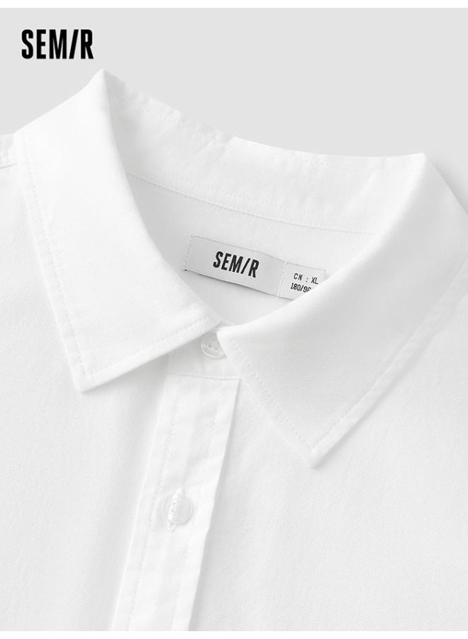 SEMIR Men's Solid Colored Shirt - Image 3