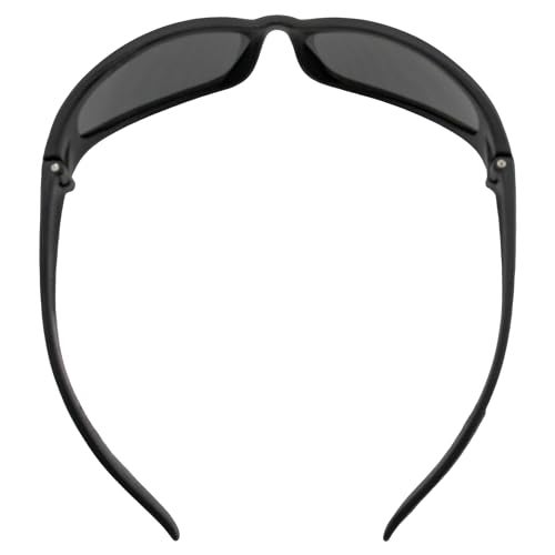 Global Vision Hercules Safety Glasses Sunglasses - Black Frame - Smoke Lens - Image 4
