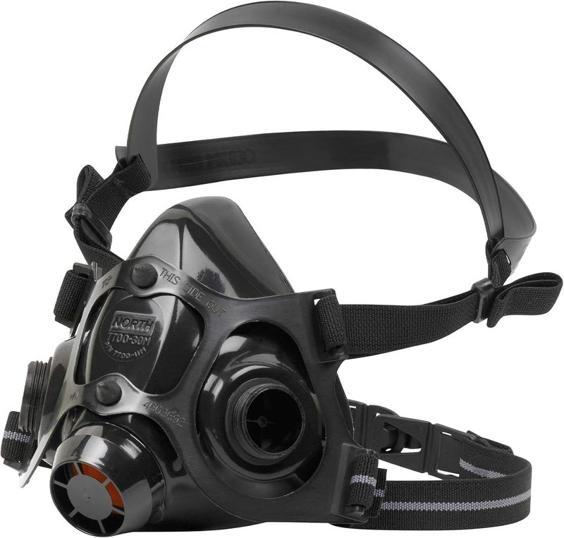North Safety 7700 Series Silicone Half Mask Respirator - Large - Image 1
