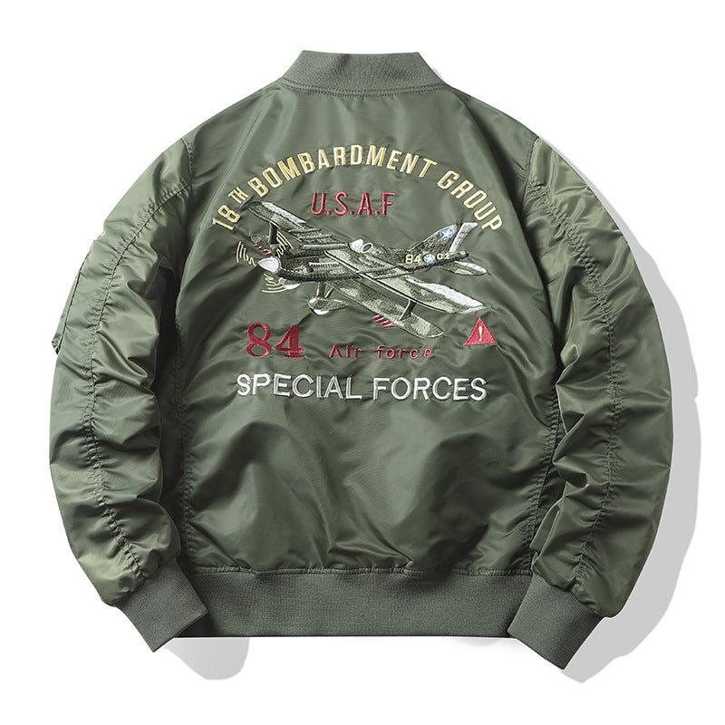 Jacket Air Force Ma1 Jacket Men'S Casual American Fashion Brand Aviator Jacket Embroidered Baseball Clothing Men'S Clothing - Image 5