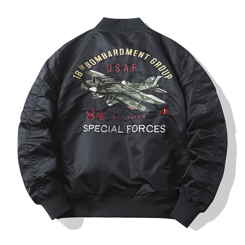 Jacket Air Force Ma1 Jacket Men'S Casual American Fashion Brand Aviator Jacket Embroidered Baseball Clothing Men'S Clothing - Image 2