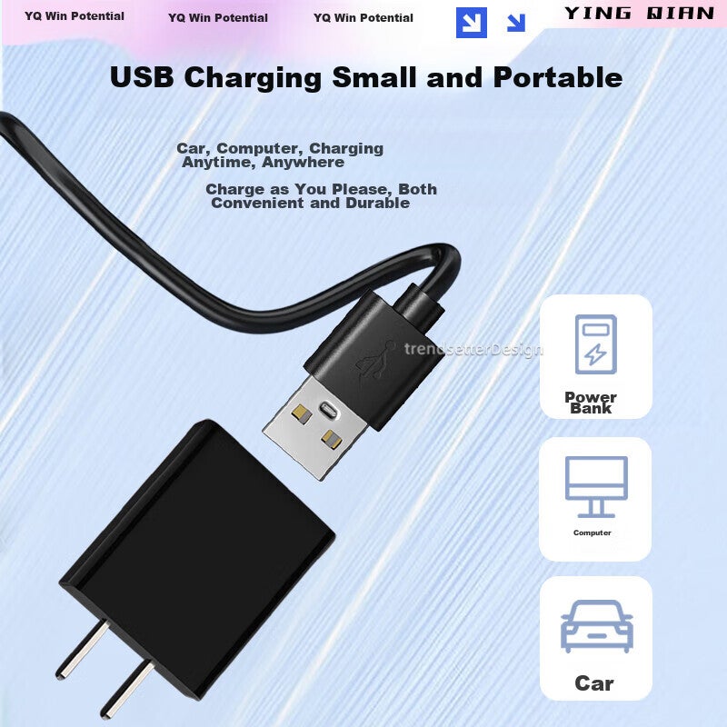 JD Jing Zao ينغكيان كابل شحن متوافق مع شفرات فيليبس، شاحن الحلاقة، سلك طاقة USB، S1115/1118/2306/5803/8850/X5001/5002/PQ888/889 - Image 5