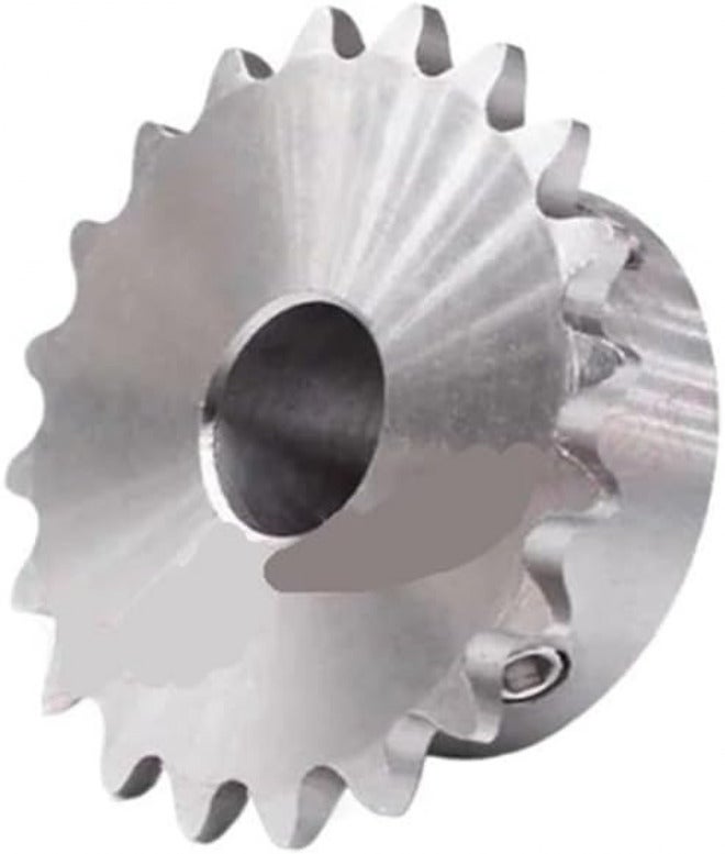 Pinion Gear Set,Motor Gear Teeth, 1pc 32-40Teeth 04C 304 Stainless Steel Industrial Drive Sprocket Wheel Chain Gear(38 Teethh,16mm(Keyway 5x2.3mm)) - Image 4