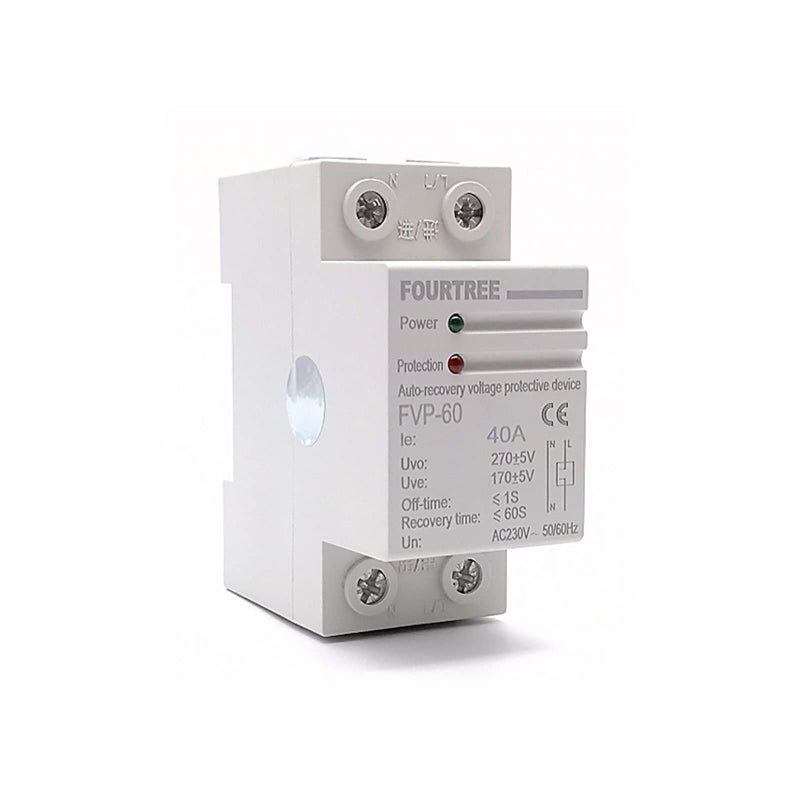 Over Under Voltage Protective Device Automatic Self Recovery Reconnect Relay 80A AC 220V - Image 2
