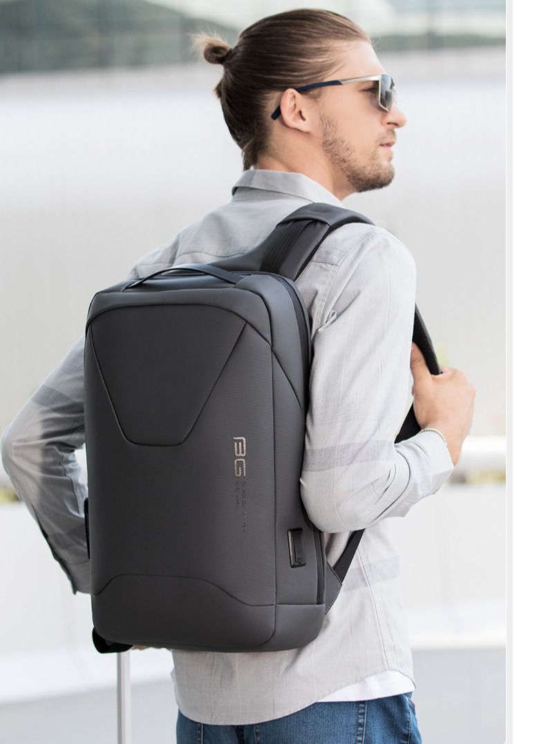 BANGE Fashion Business Anti-Theft Waterproof Backpack with External USB Charging Port  - Image 3