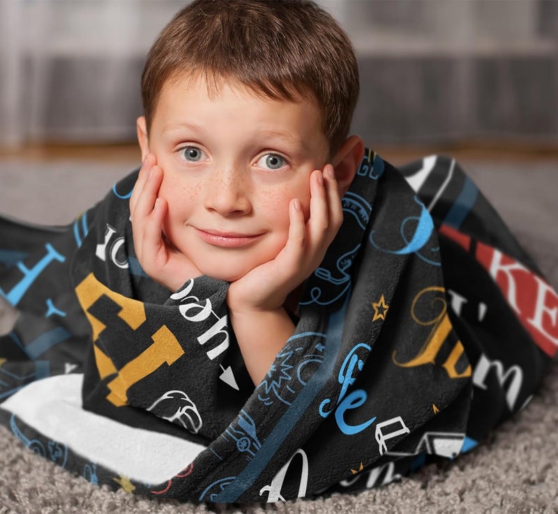 DURELO 13 Year Old Boy Gifts, 13th Birthday Gifts for Boys Blanket, Coolest Presents for 13 Year Old Boy, 13 Yr Old Boys Birthday Present Ideas,13th Bday Decorations Blanket 60x50in - Image 2