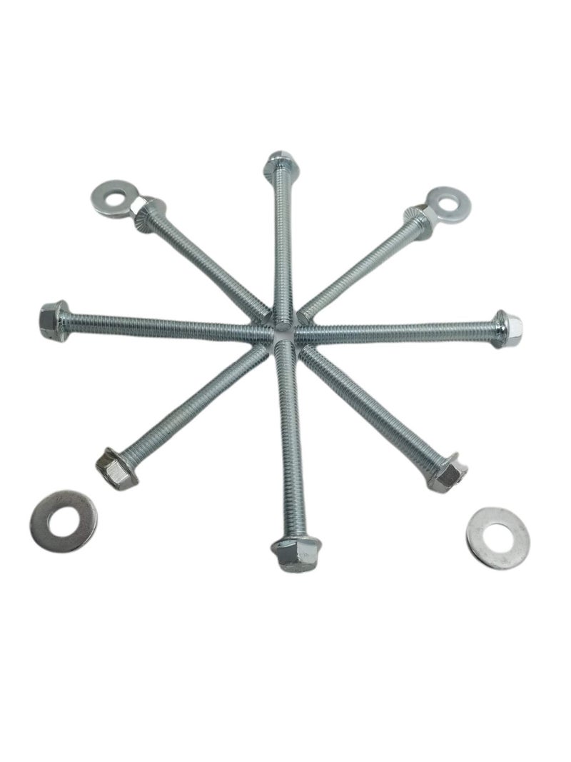 Z Whip SAE Engine Stand Bolt Kit 3/8-16 Compatible with Chevy SBC BBC Small Big Block V8 V6 Engines 265 283 305 327 350 383 400 402 427 396 454 502 5.0L 5.7L 4.3L V6 TBI TPI LT1 LT4 GEN I & II - Image 3
