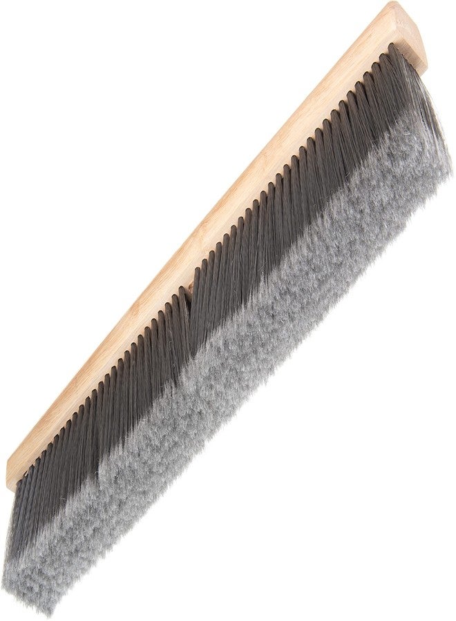 SPARTA 4501423 Flo-Pac Flagged Fine Floor Sweep, Polypropylene Bristles, 24" Block Size, 3" Bristle Trim, Gray - Image 3