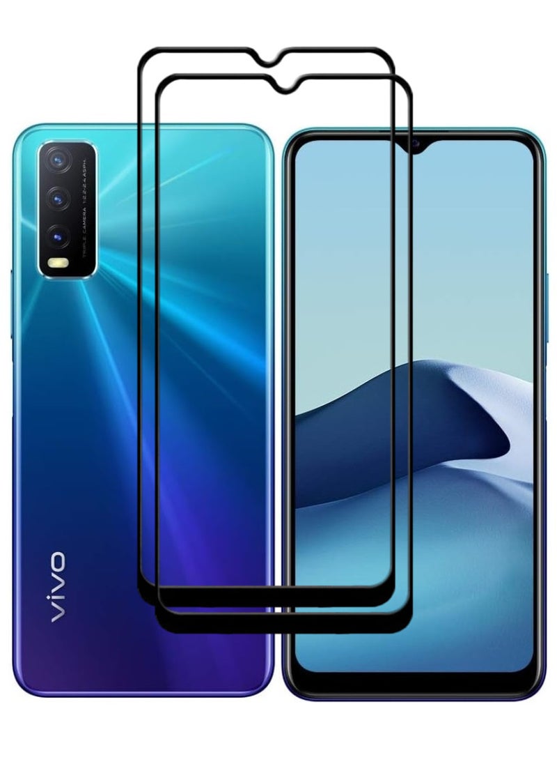 أكاليكس قطعتين، حماية شاشة،  لهاتف فيفو Y20، جودة ممتازة. - Image 1