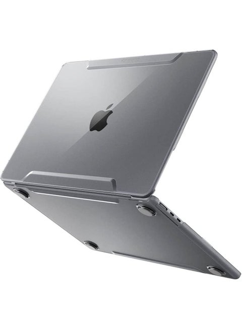 Thin Fit for MacBook Air 13-inch Case Cover M4 A3240 (2025) / M3 A3113 (2024) / M2 A2681 (2022) Transparent Protective Hard-Shell Case - Crystal Clear