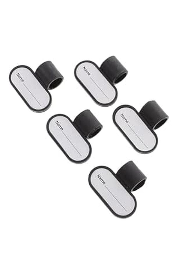 5pcs Stethoscope Name ID Tags with Plastic Card Holder for Medical Professionals - Image 1