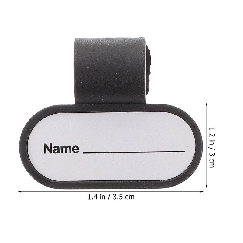 5pcs Stethoscope Name ID Tags with Plastic Card Holder for Medical Professionals - Image 3