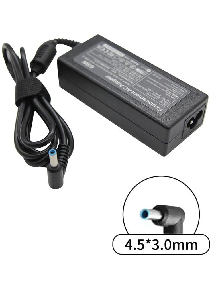 65W Charger UK Plug laptop adapter for hp 19.5V 3.33A 4.5*3.0mm for Envy 13 15 17 for Pavilion 15 11 13 for Chromebook 11 14 for Probook 430 g3 g4 g5 for EliteBook 1020 1040 for Stream 11 Pro - Image 2