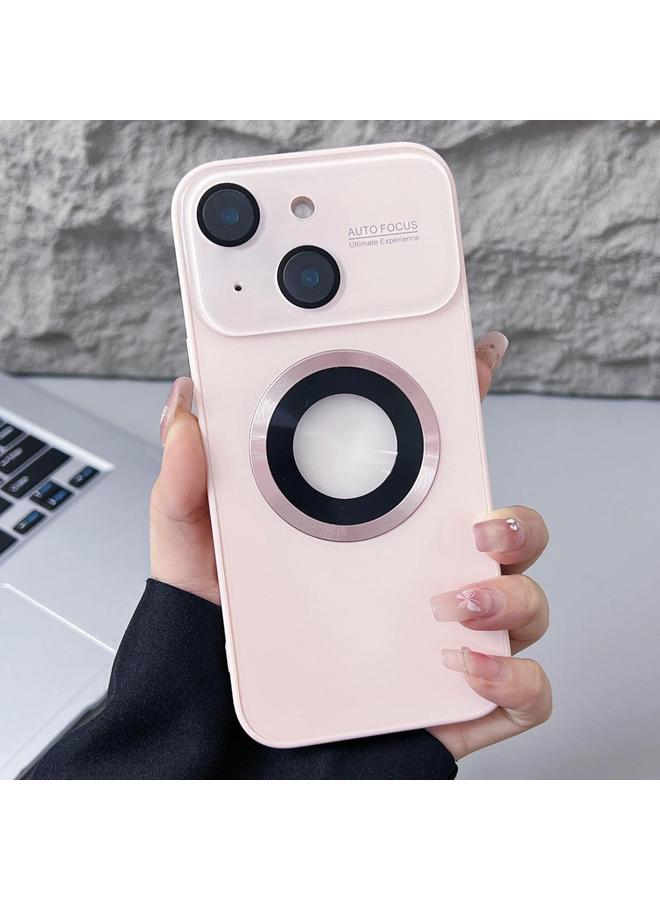 S-TOP Case For iPhone 15 Plating Large Window MagSafe Phone Case - Image 1