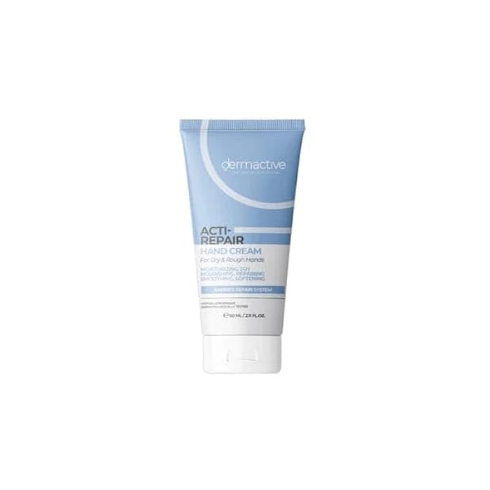 DERMACTIVE Acti-Repair Hand Cream – 60ml | Intense Hydration, Repairs Dry & Damaged Hands, Non-Greasy Daily Protection