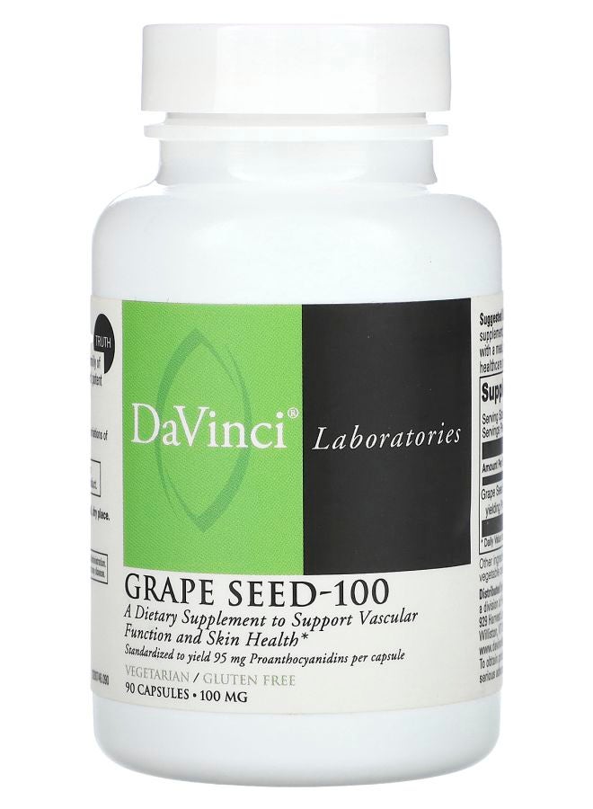 DaVinci Laboratories of Vermont Grape Seed100 100 mg 90 Capsules