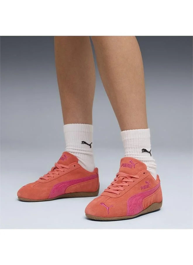 Puma Red Glamour-Gum Speedcat Vibes Sneakers Women for Women | Best Price UAE