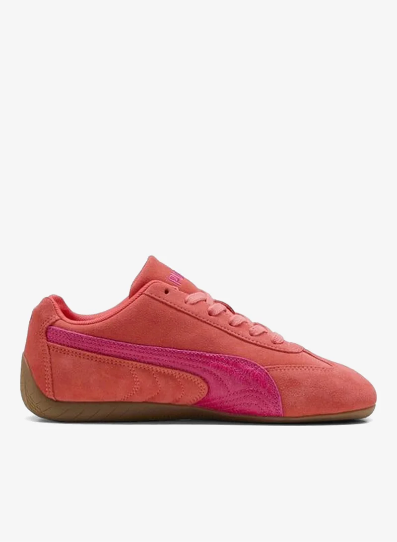 Puma Red Glamour-Gum Speedcat Vibes Sneakers Women for Women | Best Price UAE