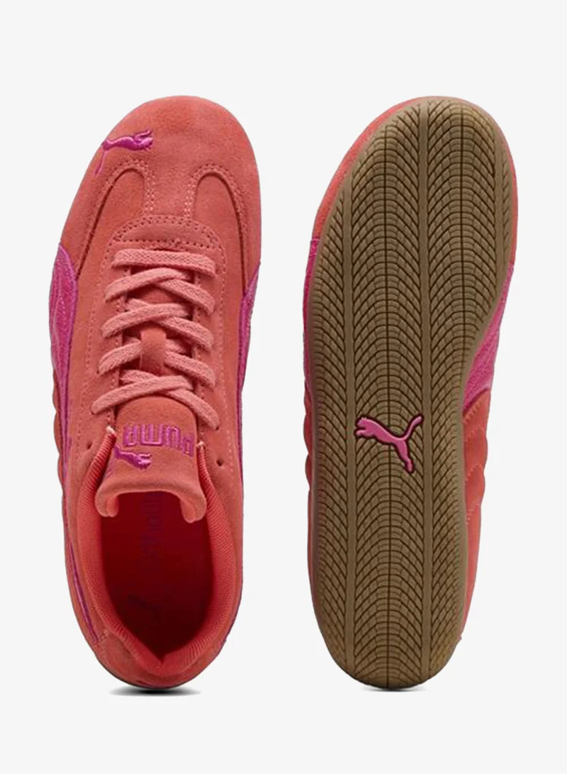 Puma Red Glamour-Gum Speedcat Vibes Sneakers Women for Women | Best Price UAE