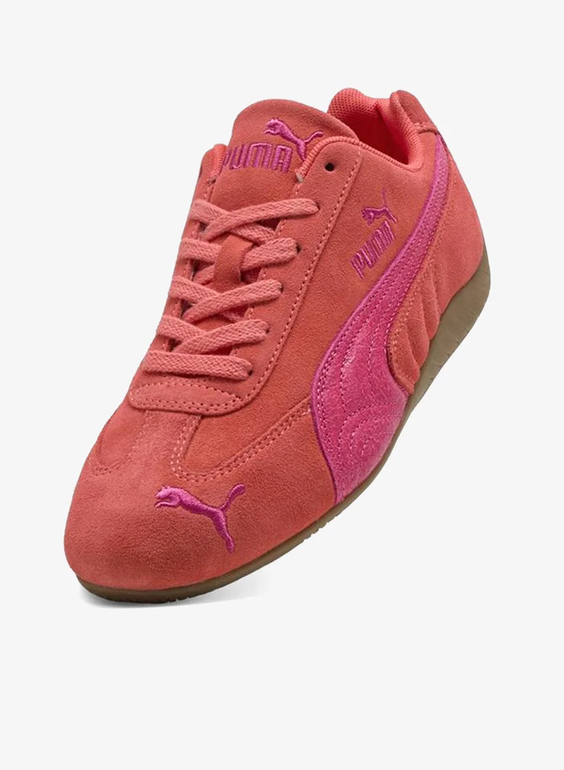Puma Red Glamour-Gum Speedcat Vibes Sneakers Women for Women | Best Price UAE
