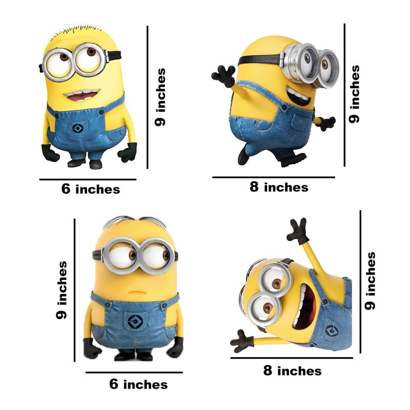 DEKOSH Despicable Me Minions Peel and Stick Wall Decals for Kids Room Decor - Image 5