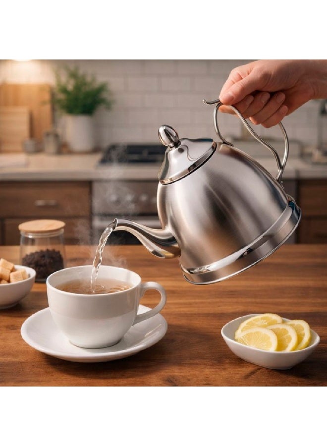 HausRoland Stainless Steel Tea Kettle – 1 Liter - Image 4