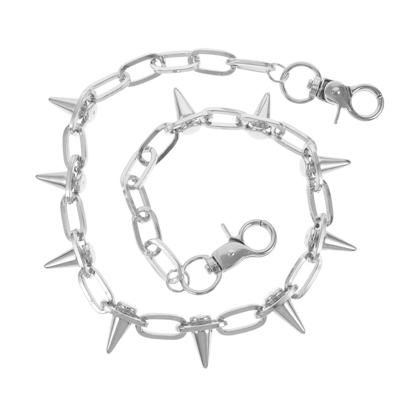 Pocket Watch Chains Rivet Wallet Chain Biker Keychain Pants Punk Trouser for Women Men Jeans Waistcoat Clothing - Image 1