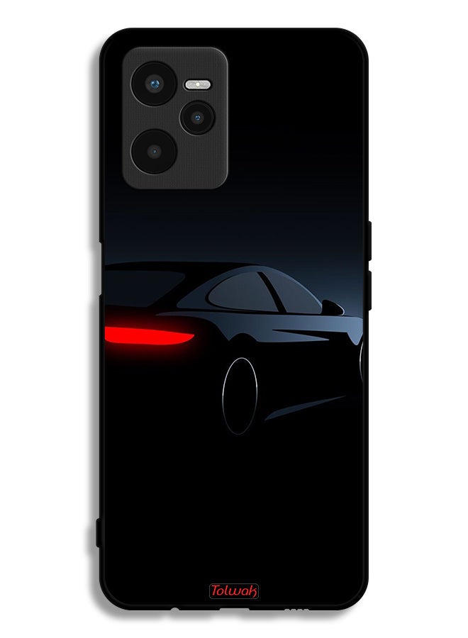 Tolwak Realme C35 Protective Case Cover Dark Car - Image 2