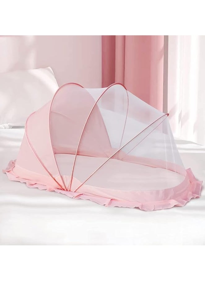 Foldable Baby Mosquito Sleep Net For Infants Babies Portable Comfortable Easy Use Flies Insects Bugs Net for Bed Cot Crib Mat Carpet Indoor Outdoor Travel 125 60 55 CM - pzsku/Z1676879C7362EBCAD7A6Z/45/_/1729839248/305621df-1692-4f12-afdf-67074c4a5eb3