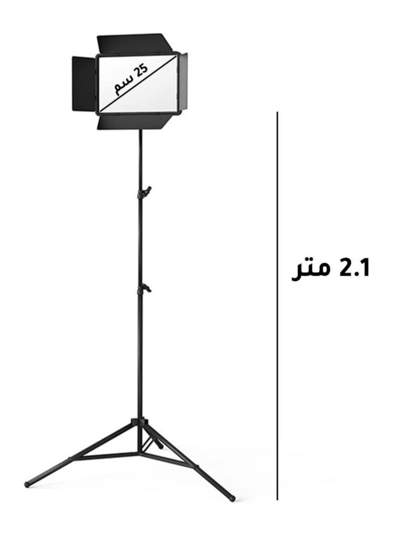 Photography 25cm LED Panel Light Tripod Set With Remote Small  - Image 3