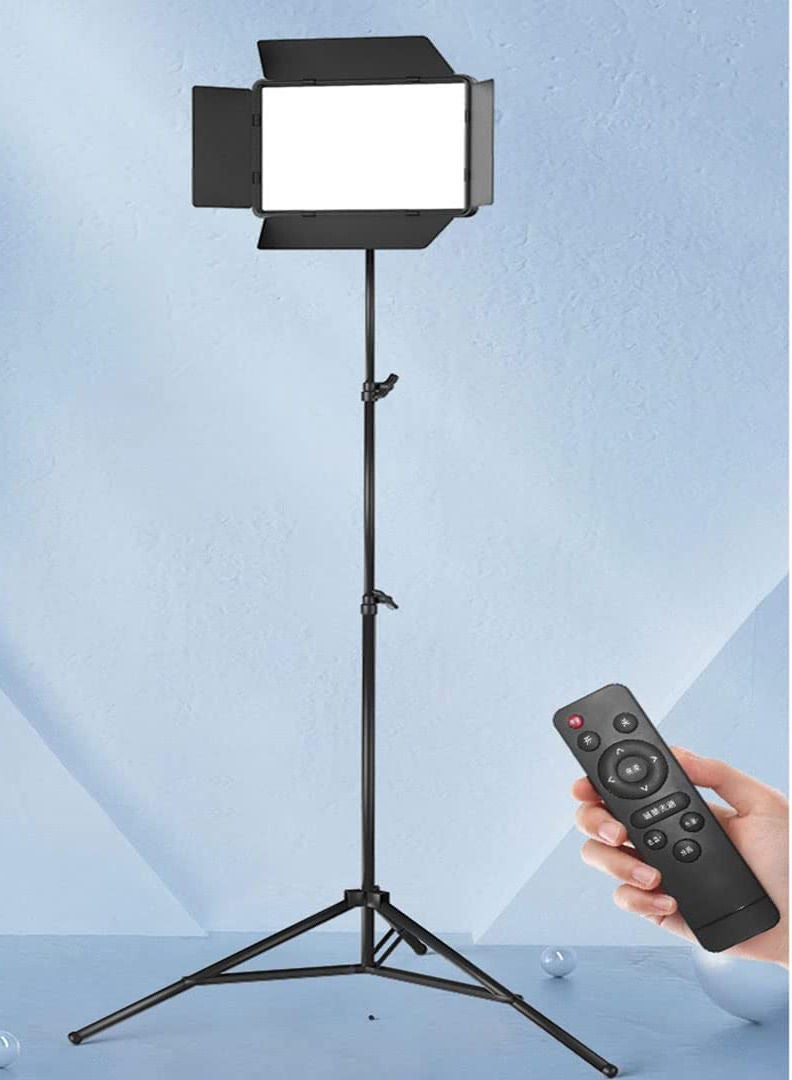 Photography 25cm LED Panel Light Tripod Set With Remote Small  - Image 4